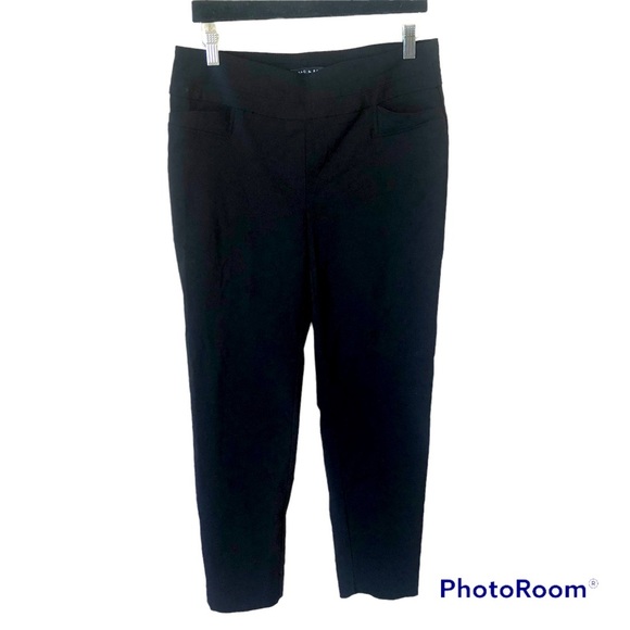 Zac & Rachel Pants - Zac & Rachel Black Stretch Pull on Pants Woman’s Size 8